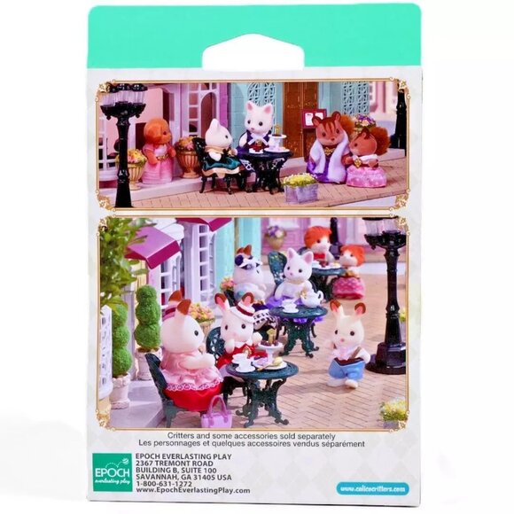 Calico Critters Sylvanian Families Town Series Tea and Treats Set - 15+ Pieces - Picture 6 of 6